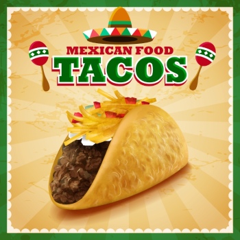 Mexican Food Design Elements 35xEPS