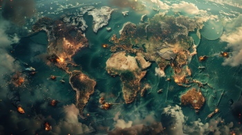 Green World & Environmental Disasters #1, 26xJPEG