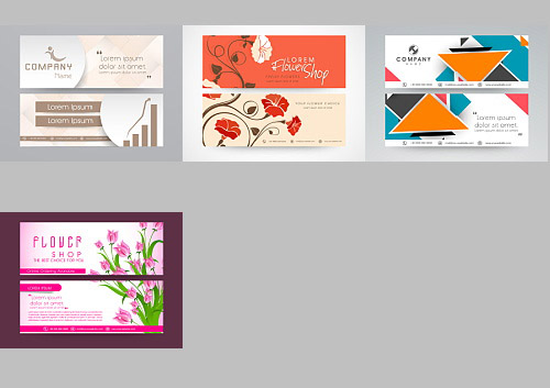 Abstract Banners & Headers #1, 100xEPS