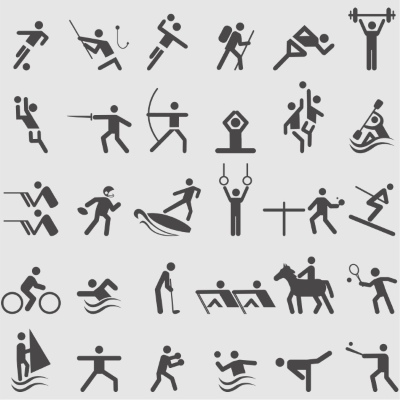 Vector Sport Icons 25xEPS