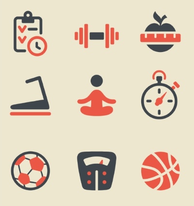 Vector Sport Icons 25xEPS