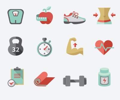 Vector Sport Icons 25xEPS