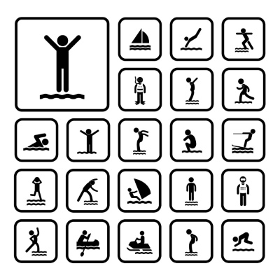 Vector Sport Icons 25xEPS