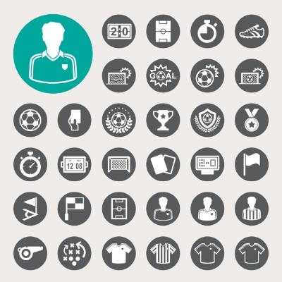 Vector Sport Icons 25xEPS