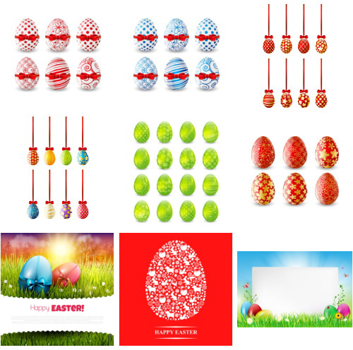Happy Easter Bundle 175xEPS