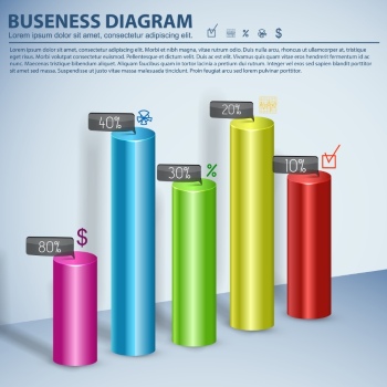 Business Infographics #3, 25xEPS