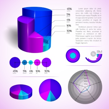 Business Infographics #3, 25xEPS