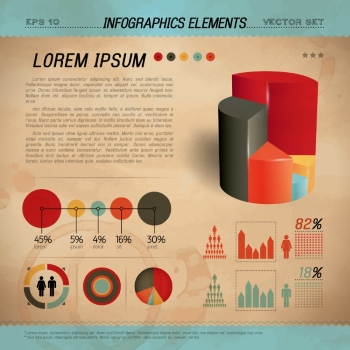 Business Infographics #3, 25xEPS