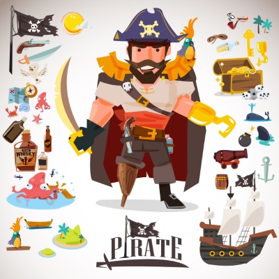 Funny Cartoon People and Characters of Different Profession 25xEPS