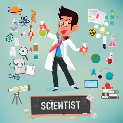 Funny Cartoon People and Characters of Different Profession 25xEPS