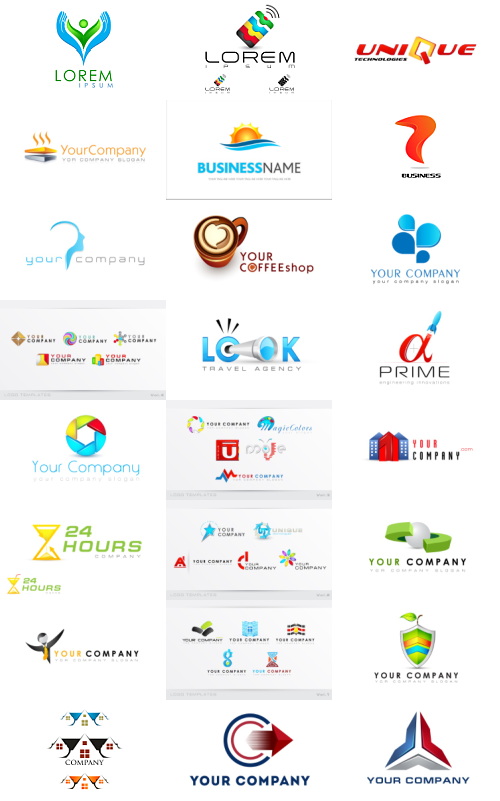 Logo Vector #19, 25xEPS Logo Vector #19, 25xEPS