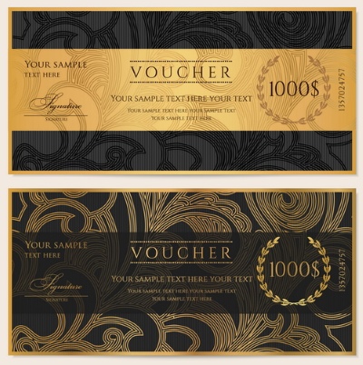 Different Gold Design Elements 25xEPS