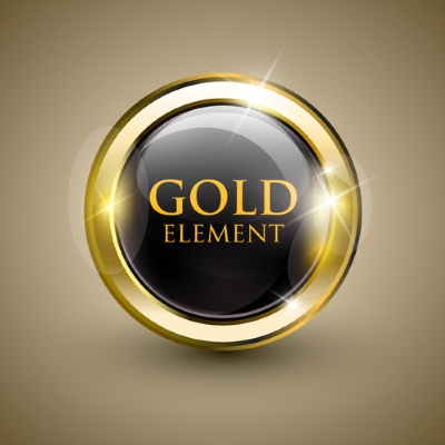 Different Gold Design Elements 25xEPS
