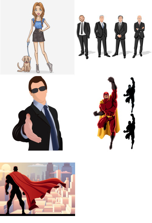 Mix Cartoon Illustration #18, 25xEPS