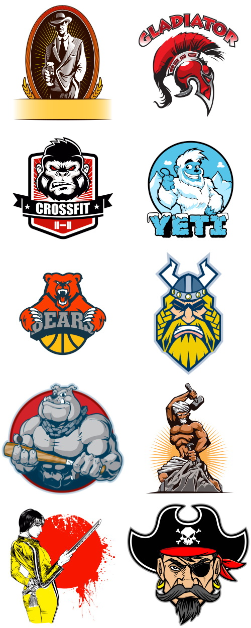 Mix Cartoon Illustration #24, 25xEPS