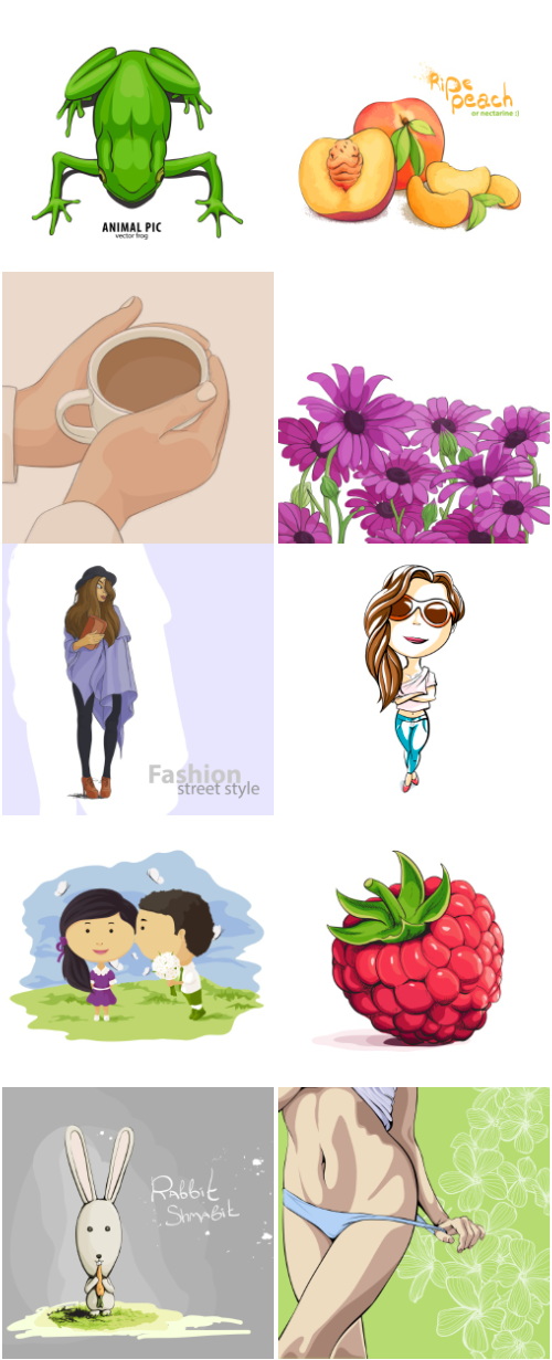 Mix Cartoon Illustration #34, 25xEPS Mix Cartoon Illustration #34, 25xEPS