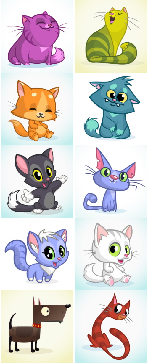 Mix Cartoon Illustration #37, 30xEPS Mix Cartoon Illustration #37, 30xEPS