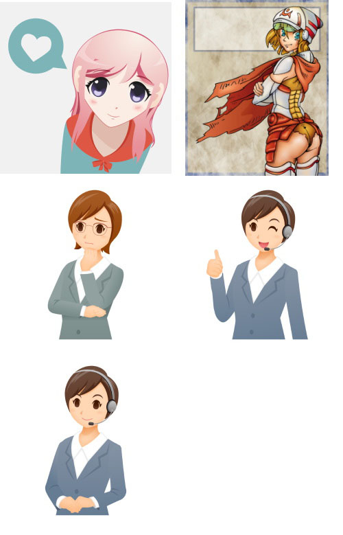 Mix Cartoon Illustration #39, 25xEPS