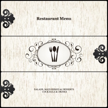Restaurant Menu Design #2, 25xEPS