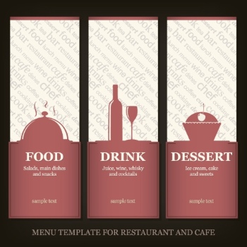 Restaurant Menu Design #2, 25xEPS