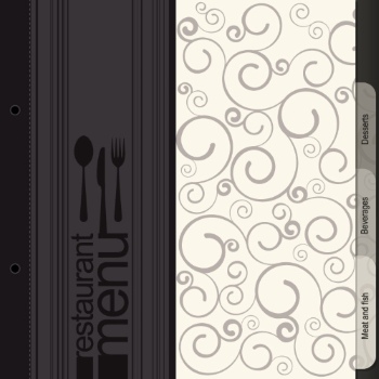 Restaurant Menu Design #2, 25xEPS