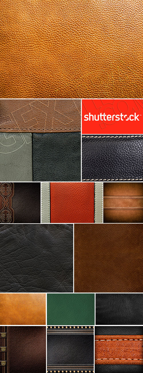 Shutterstock - Leather Textures 30xJPG GFXTRA.COM!