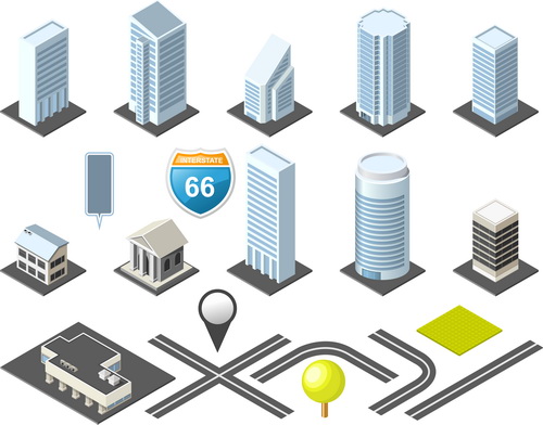 Isometric Office 25xEPS