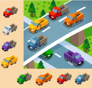 Isometric City #2, 25xEPS