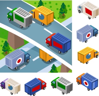 Isometric City #2, 25xEPS