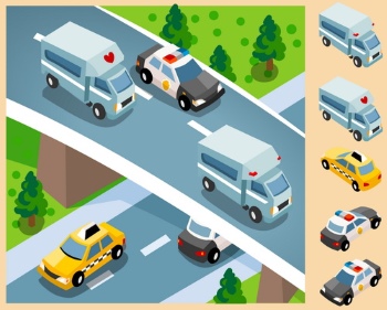 Isometric City #2, 25xEPS