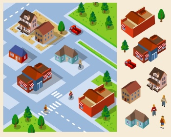 Isometric City #2, 25xEPS