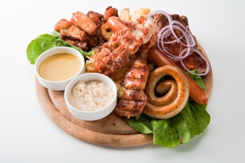 Oktoberfest Peoples on White 25xJPG