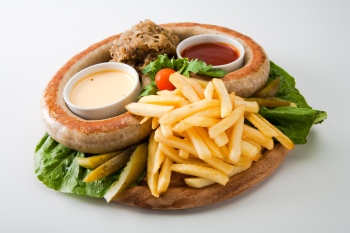 Oktoberfest Peoples on White 25xJPG