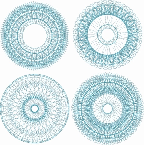 Guilloche 25xEPS Guilloche 25xEPS