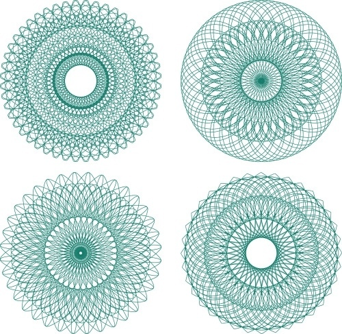 Guilloche 25xEPS Guilloche 25xEPS