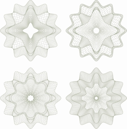 Guilloche 25xEPS Guilloche 25xEPS