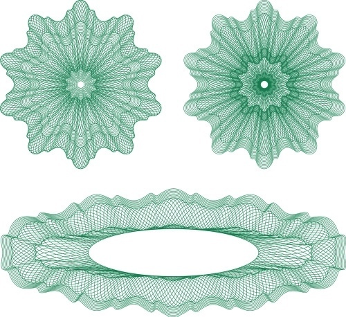 Guilloche 25xEPS Guilloche 25xEPS