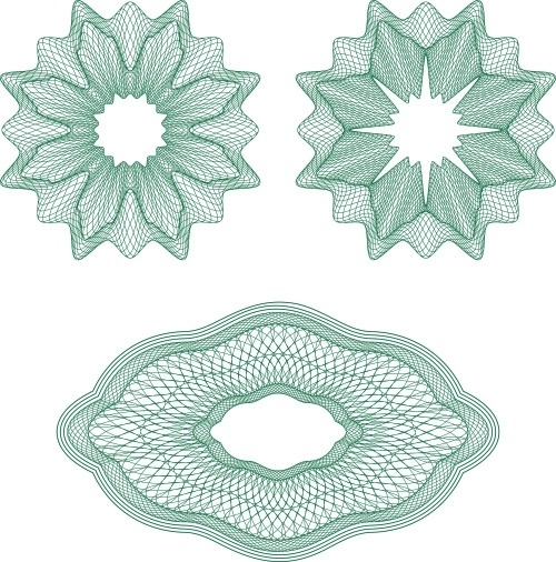 Guilloche 25xEPS Guilloche 25xEPS