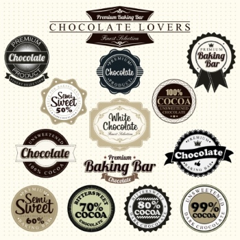 Food Design Elements 25xEPS