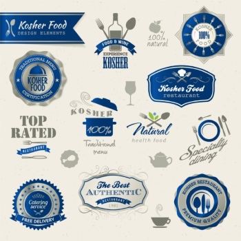 Food Design Elements 25xEPS