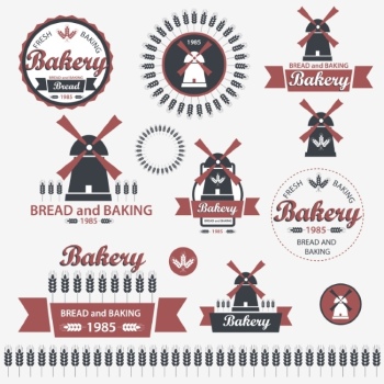 Food Design Elements 25xEPS