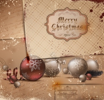 Christmas New Year Templates & Design Elements #1, 54xEPS