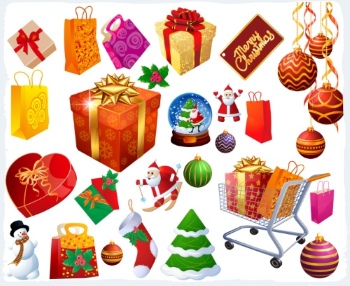 Christmas New Year Templates & Design Elements #2, 50xEPS