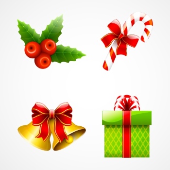 Christmas New Year Templates & Design Elements #2, 50xEPS