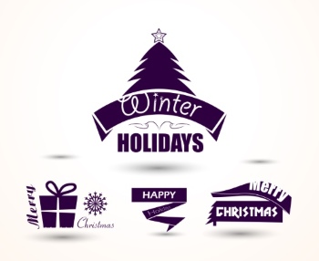 Christmas New Year Templates & Design Elements #2, 50xEPS