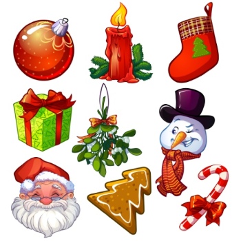 Christmas New Year Templates & Design Elements #2, 50xEPS