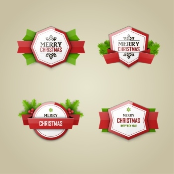 Christmas New Year Templates & Design Elements #2, 50xEPS