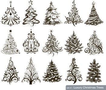Christmas New Year Templates & Design Elements #2, 50xEPS