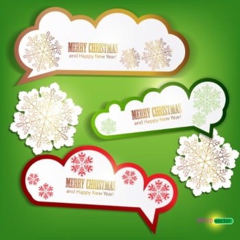 Christmas New Year Templates & Design Elements #2, 50xEPS