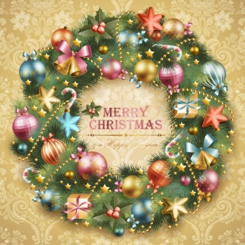 Christmas New Year Templates & Design Elements #3, 50xEPS